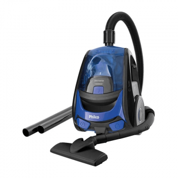 Aspirador de Pó Philco 1400W Preto e Azul PH1410 220V