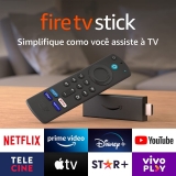 Novo Fire TV Stick com Controle Remoto por Voz com Alexa (inclui comandos de TV)