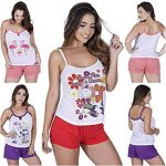 Kit Com 5 Baby Doll De Malha De Algodão