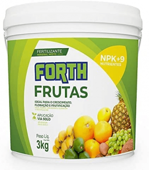 Fertilizante Adubo Forth Frutas 3 Kg – Balde