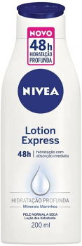 Hidratante Desodorante Nivea Lotion Express 200Ml, Nivea