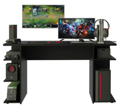 Mesa para Computador Gamer 9409 Madesa – Preto