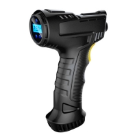 Compressor De Ar De Carro Sem Fio 120w Adaskala Portátil Com Visor Digital - Internacional
