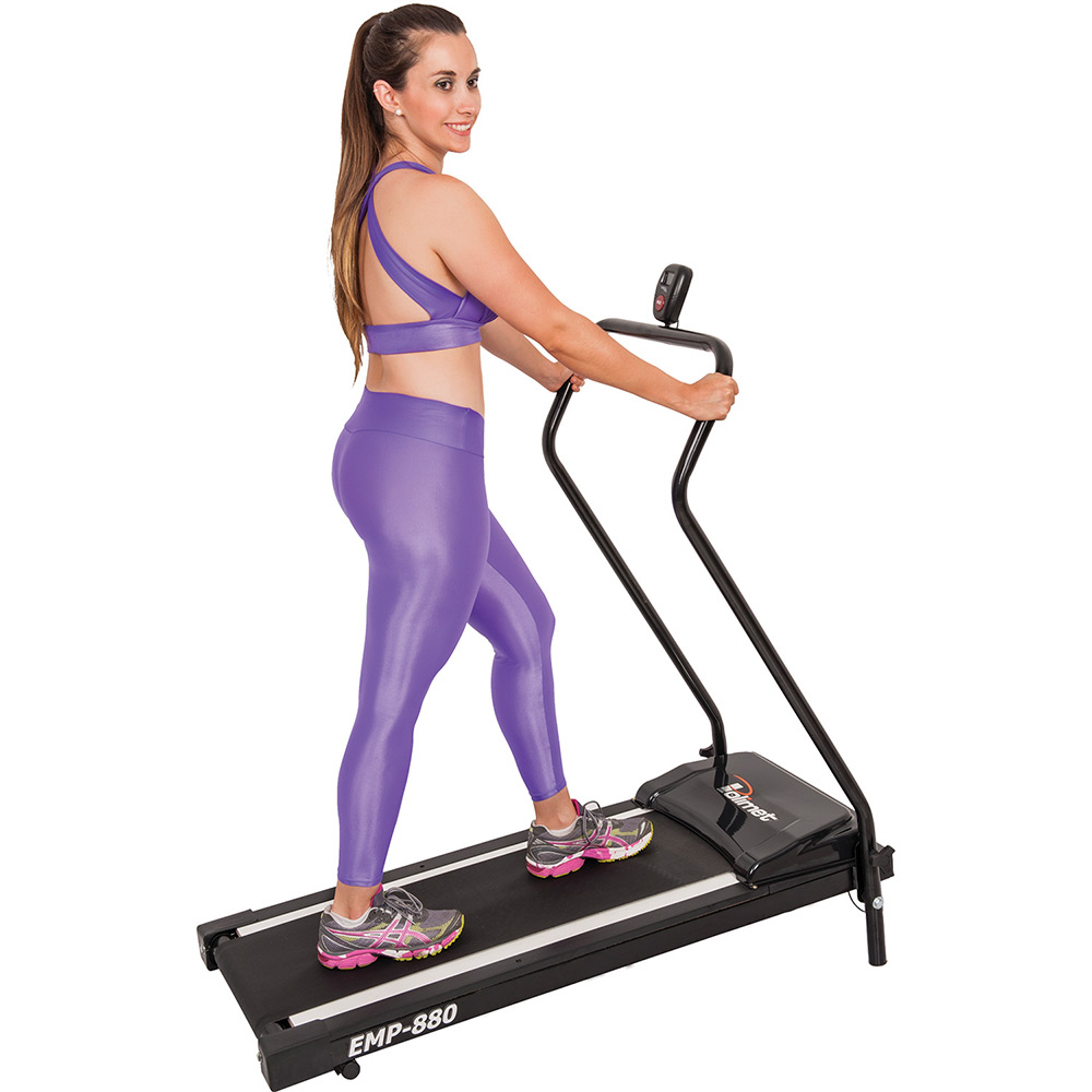 Esteira Ergométrica Mecânica Polimet EMP-880 – Preta