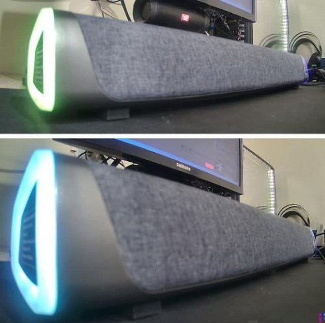 Soundbar Gamer Husky Gaming Snow 4W, RGB – HSS-4W