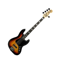 Contra Baixo Elétrico 5 Cordas Auburn Music AUBCB513 Jazz Bass Sunburst