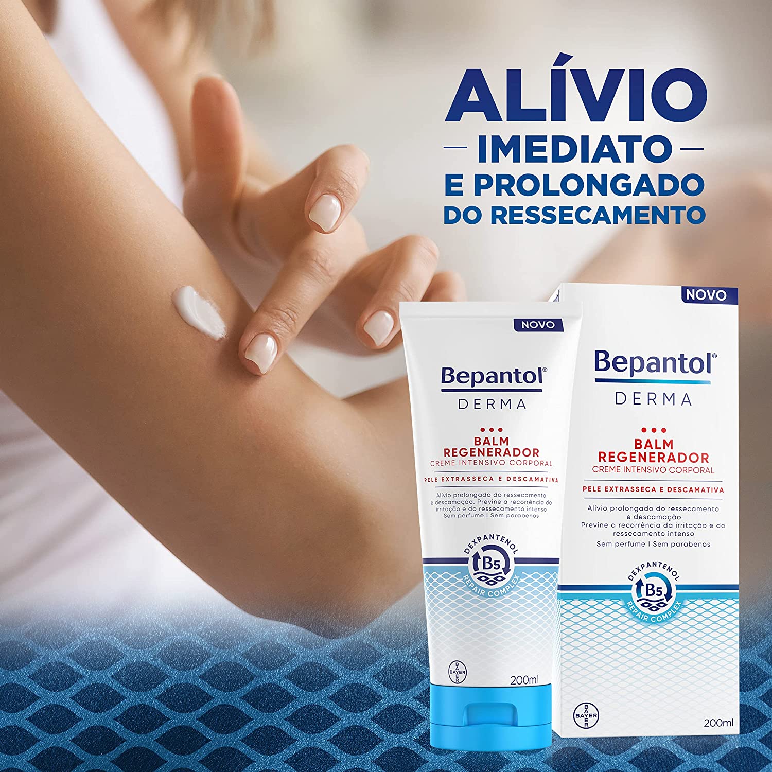 Bepantol Derma Balm Regenerador – creme intensivo diário 200 ml, Bepantol