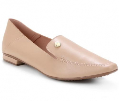 Sapatilha Vizzano Slipper Bico Reto Feminina – Bege