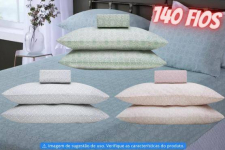 Jogo de Cama Casal Sultan 140 Fios – Day by Day Realce Zurik 3 Peças