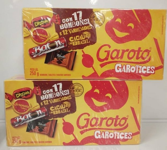 Caixa de Bombom Garoto – 250g