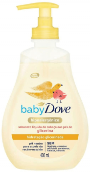 Sabonete Líquido Glicerina Baby Dove Hidratação Glicerinada 400ml