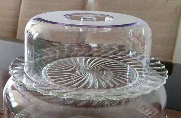 Queijeira de Vidro com Tampa Ruvolo – New Gourmet