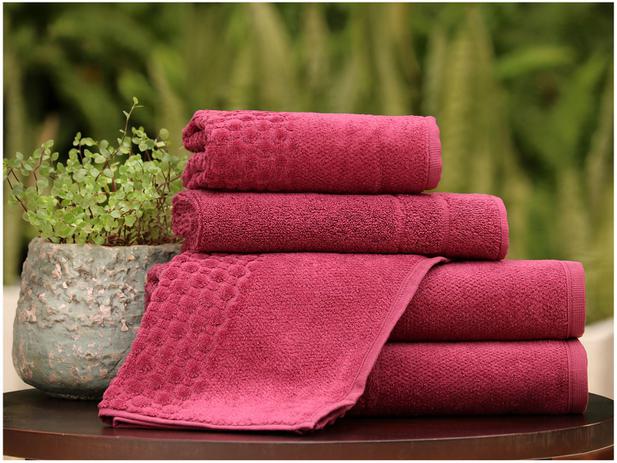 Jogo de Toalhas de Banho Atlântica 100% Algodão – Sofisticata Soul 5 Peças