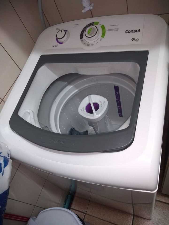 Lavadora de Roupas CONSUL 9Kg Branca 110V - CWB09