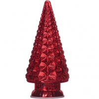 Árvore de Natal de LED Vermelha 31cm