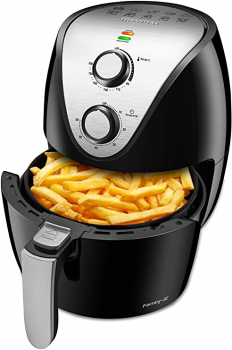 Fritadeira Sem Óleo Mondial, Family-IV – 3,5L, Preto, 1500W