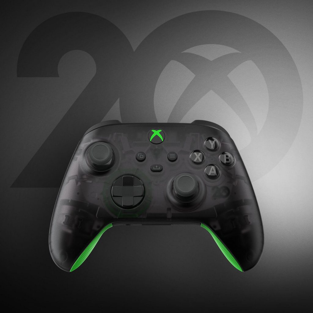Controle Sem Fio Xbox Series – Edição Especial 20º Aniversário
