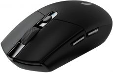 Mouse Gamer Sem Fio Logitech G305 LIGHTSPEED com 6 Botões Programáveis e Até 12.000 DPI – Preto