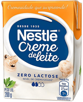 Creme de Leite, Nestlé, Zero Lactose, 200g