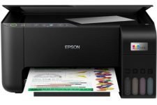 Multifuncional Epson Ecotank L3250 Preta Jato De Tinta Heat-Free Wi-Fi Usb Wireless Bivolt