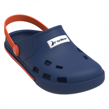 Chinelo Juvenil Rider Babuch Drip I – Azul+Laranja