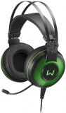 Fone De Ouvido Headset Warrior Raiko Com Microfone E Leds