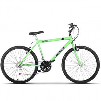 Bicicleta Aro 26 Masculina 18 Marchas Aço Carbono Ultra Bikes – Verde