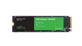 SSD WD Green PC SN350 480GB, PCIe, NVMe, Leitura: 2400MB/s, Escrita: 1650MB/s – WDS480G2G0C