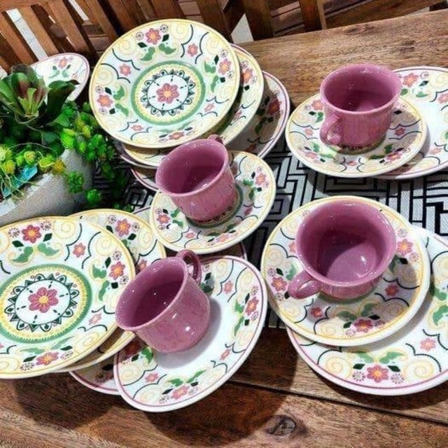 Aparelho de Jantar e Chá 20 Peças Lima Biona