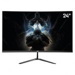 Monitor Gamer Curvo 24” 1ms 75hz 24HQ CURVO BLACK