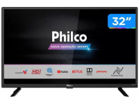 Smart TV DLED 32” Philco PTV32G52S – Wi-Fi HDR 2 HDMI 1 USB