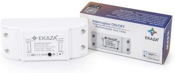 Módulo Interno para Interruptor Inteligente Sem Fio, EKAZA, Compatível com Alexa