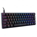 Teclado Mecânico Gamer Husky Gaming Blizzard, 60%, RGB, Switch Gateron Blue, ABNT2, Preto – HGMO024
