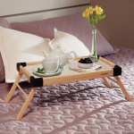 Bandeja Small em Madeira Maciça com Pés Dobráveis Tramontina – 91390108