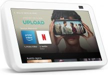 Novo Echo Show 8 (2ª Geração, versão 2021): Smart Display HD de 8″ com Alexa e câmera de 13 MP – Cor Branca na Amazon