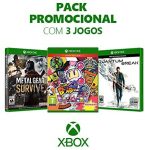 Box Games – Metal Gear Survive + Super Bomberman R + Quantum Break – Xbox One na Amazon