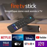 Novo Fire TV Stick com Controle Remoto por Voz com Alexa (inclui comandos de TV) | Streaming em Full HD na Amazon