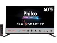 Smart TV 40” Full HD LED Philco PTV40G70N5CBLF – VA 60Hz Wi-Fi 3 HDMI 2 USB na Magazine Luiza