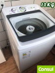 Máquina de Lavar Consul 12kg Dosagem Extra Econômica e Ciclo Edredom – CWH12AB na Magazine Luiza
