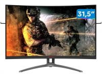 Monitor Gamer 31,5″ AOC Agon Curved Widescreen LED de 165Hz e 1ms, Painel VA, FreeSync – AG323FCXE na Fastshop