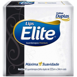 Guardanapos de Papel Elite Premium Folha Dupla - 50 Unidades de 23,5x24cm na Amazon