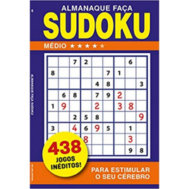 Livro Almanaque Faça Sudoku: Nível Médio -  On Line Editora na Amazon