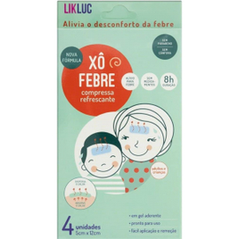 Compressas Refrescantes para Alivio da Febre Xô Febre - Likluc na Amazon