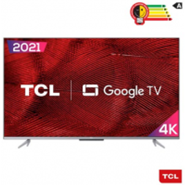 Smart TV TCL LED Ultra HD 4K 55" Google TV com Google Assistant, Borda Ultrafina e Wi-Fi - 55P725 na Submarino