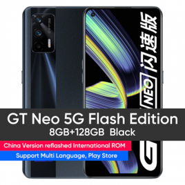Smartphone Realme GT Neo Flash Edition 5G 128GB 8GB 6.49" na Aliexpress