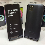 Smartphone Samsung Galaxy A03s 64GB Preto 4G – 4GB RAM Tela 6,5” Câm. Tripla + Selfie 5MP na Magazine Luiza