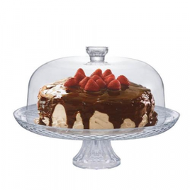 Boleira de Vidro e Tampa de Vidro e Pé Home Special Ruvolo na Ponto