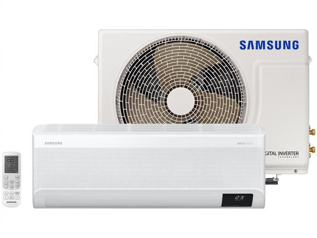 Ar-condicionado Split Samsung Digital Inverter – 18.000 BTUs Frio WindFree AR18AVHABWKNAZ na Magazine Luiza