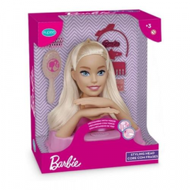 Busto Barbie Styling Head Core 12 Frases - Pupee na Casas Bahia