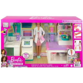 Boneca Barbie Com Cenario Clinica Medica - Mattel na Casas Bahia